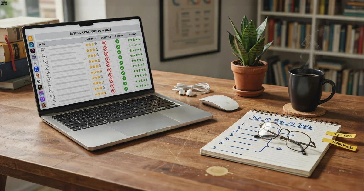 Best Free AI Tools in 2026: Complete Guide (Tested & Ranked)